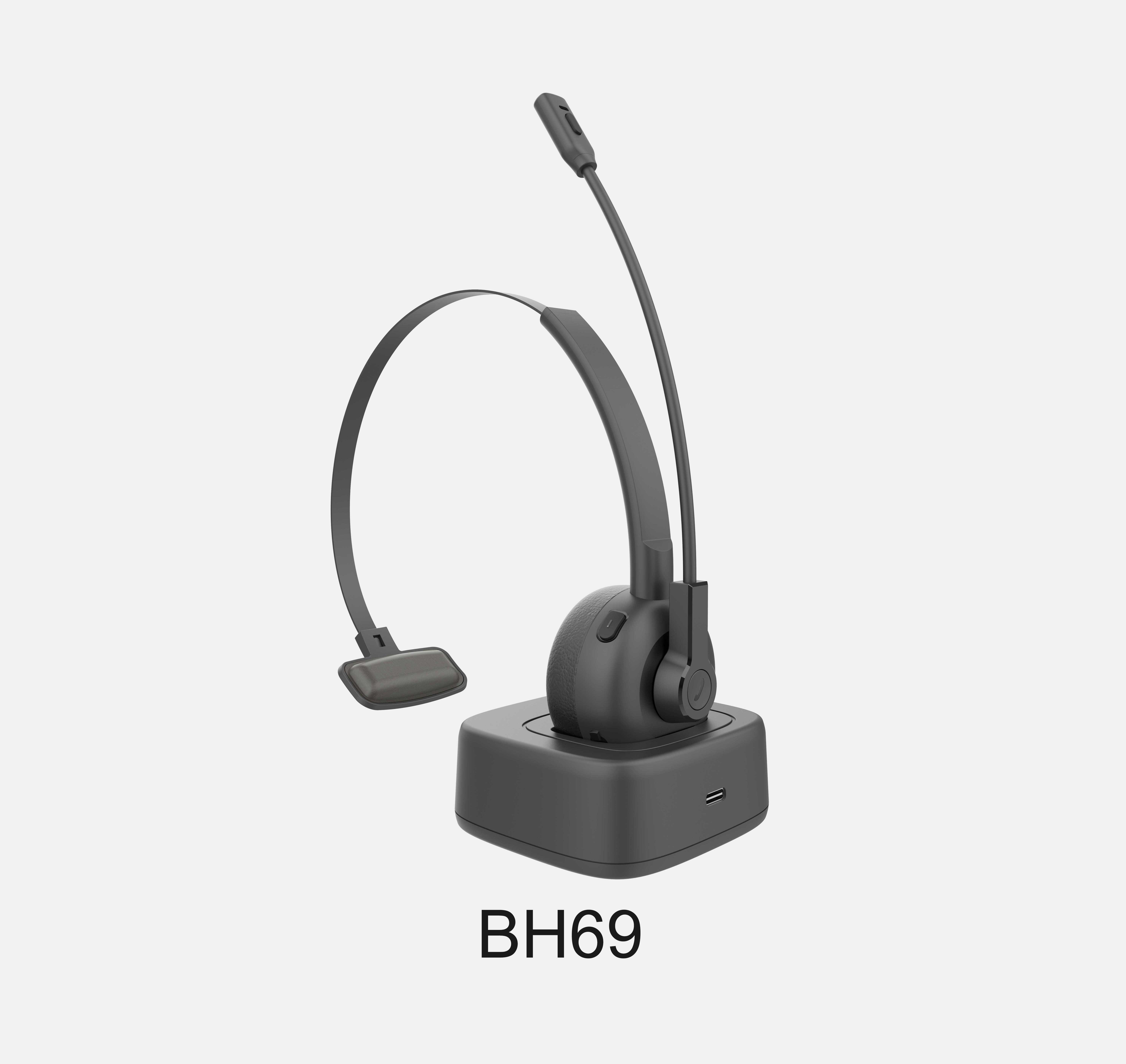 BH69    Noise-Cancelling Bluetooth Headphones